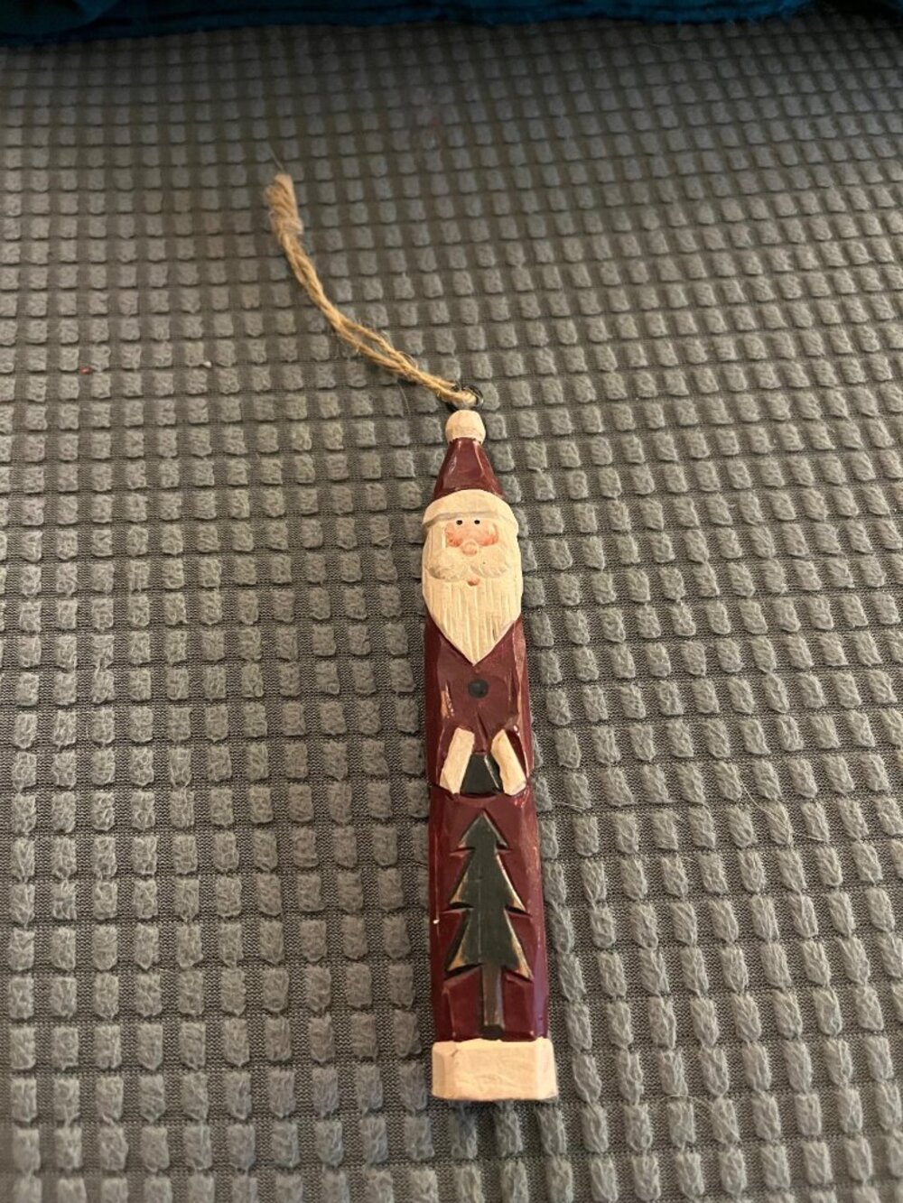 Folk Art Skinny Pencil Santa A1321